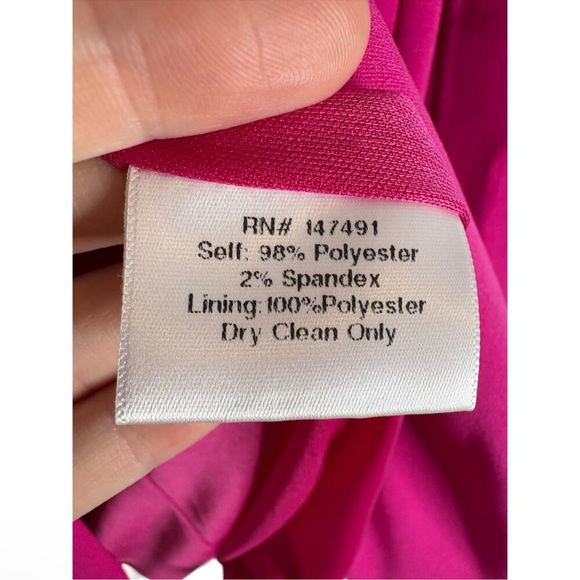 Katie May Fuchsia Cape Mini Dress - Picture 6 of 10